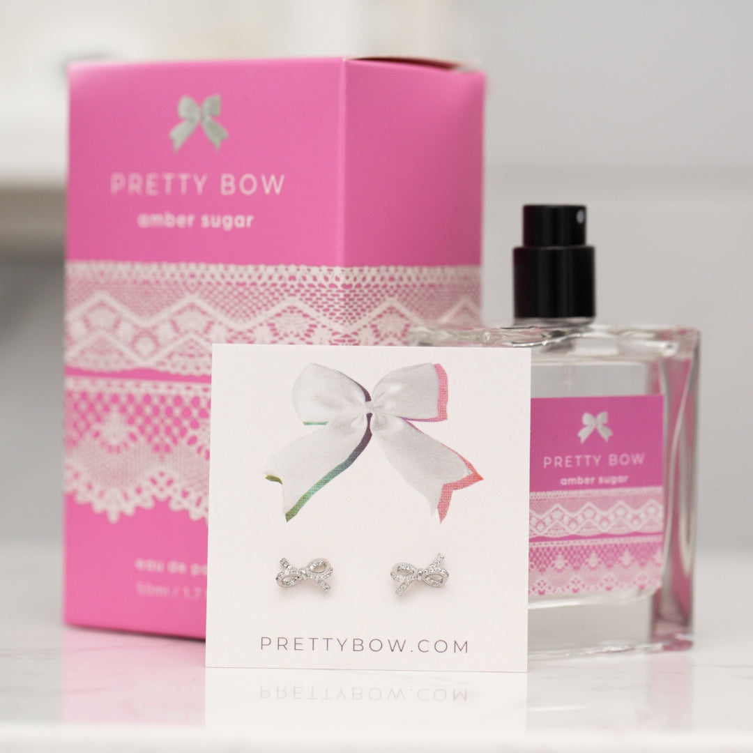 COMPLIMENTARY GIFT - Pretty Bow Earrings (FREE w/purchase of any perfume)