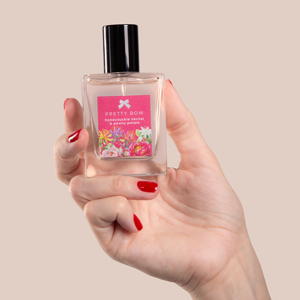 Honeysuckle Nectar + Peony Petals | 50 ml Eau De Parfum - Pretty Bow Perfumes