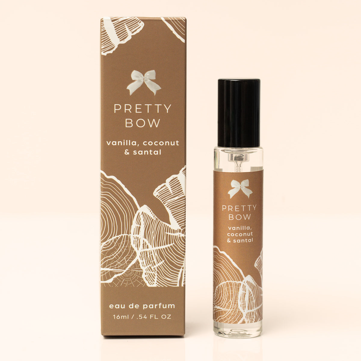Vanilla, Coconut + Santal | 16 ml Eau De Parfum - Pretty Bow Perfumes
