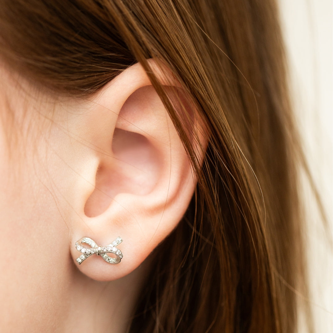 COMPLIMENTARY GIFT - Pretty Bow Earrings (FREE w/purchase of any perfume)