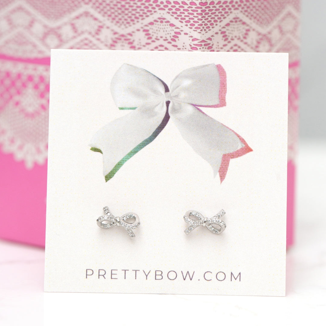 COMPLIMENTARY GIFT - Pretty Bow Earrings (FREE w/purchase of any perfume)