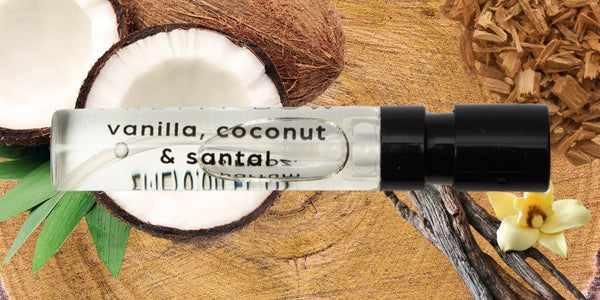 Vanilla, Coconut + Santal 2ml - Pretty Bow Perfumes